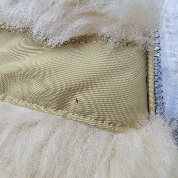 Vintage Kiddies Togs 70s Faux Fur Baby Snowsuit, Cream Color, Size 9m - Picture 8 of 12